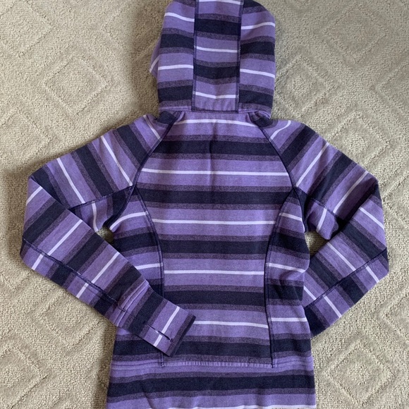 Lululemon purple zip-up sweater - Picture 4 of 4
